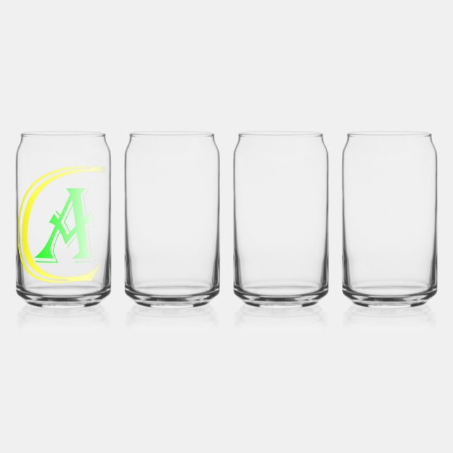 Erreichter Fall Dosenglas (Vorderseite)