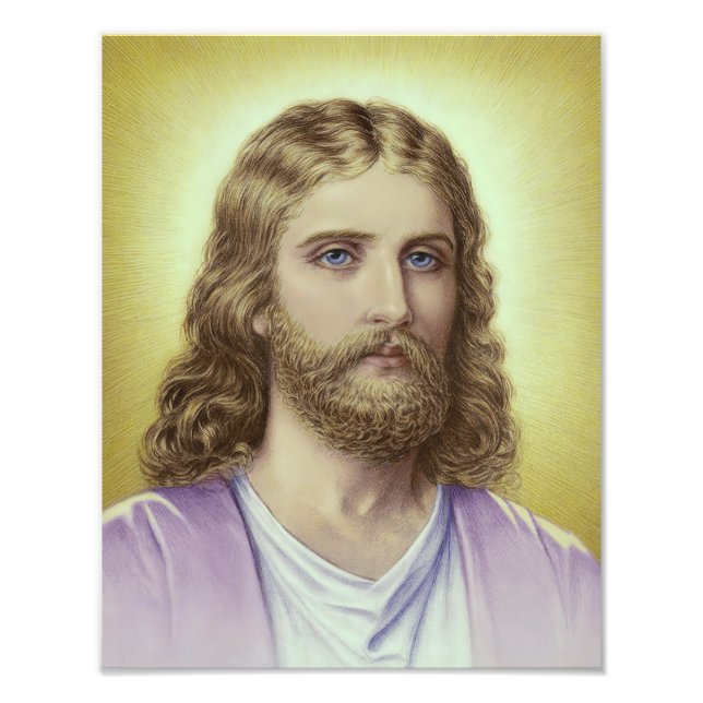 Erreichter Meister Jesus Christus Fotodruck (Vorne)