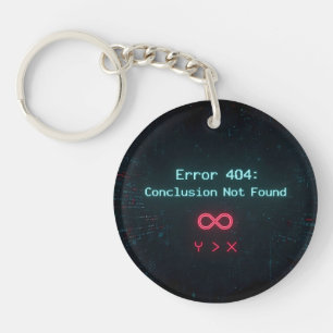 Erreur 404 : Conclusion non trouvée – Porte-clés L