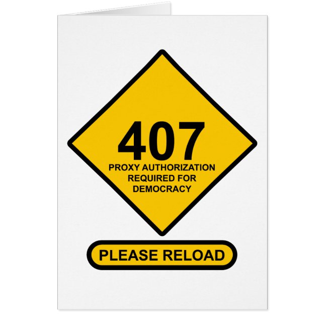 Erreur 407 : Authentification par proxy de démocra (Devant)