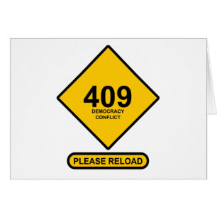Erreur 409 : Conflit démocratique