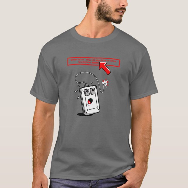 Erreur de méditation Amiga guru T-Shirt (Devant)