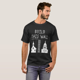 errichten Sie diese Wand Mexiko T-Shirt
