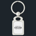Error 404 Excuse Not Found Minimalist Typewriter  Schlüsselanhänger<br><div class="desc">Carry the standard everywhere. A clear,  heavy-duty acrylic keychain featuring high-definition typewriter printing on both sides for a modern,  industrial look.</div>