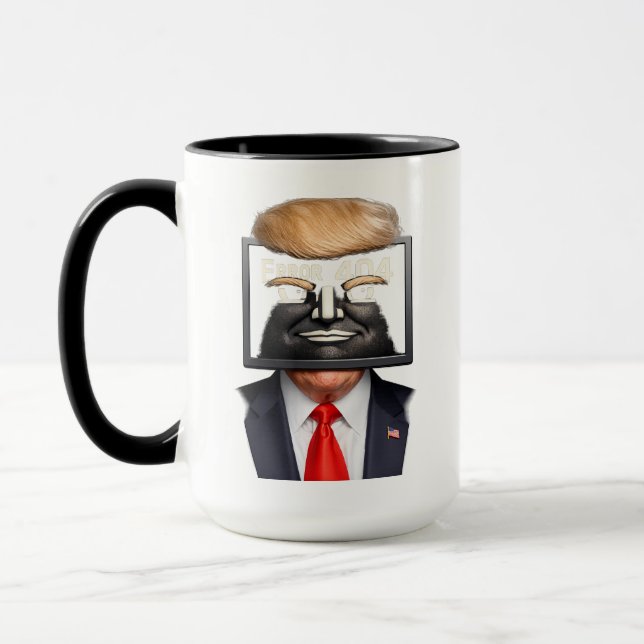 Error 404 – Trump Parody Tasse (Links)
