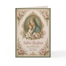Erröten Marian Salve Regina Katholisches Andachtsb