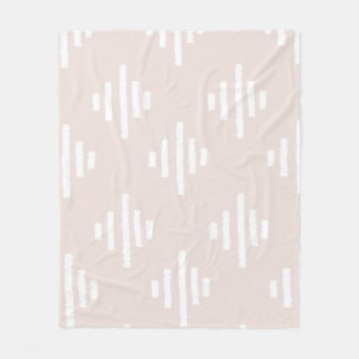 Erröten rosa Ikat Decke