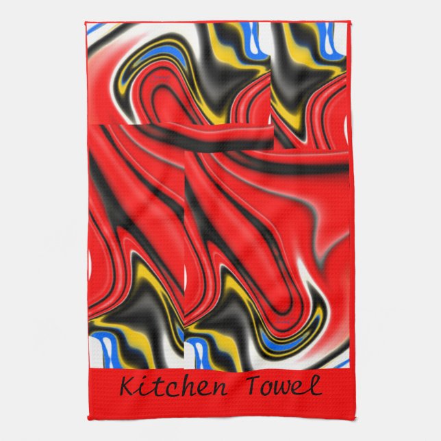 Erröten Sie vom roten   Geschirrtuch, 16x24 Geschirrtuch (Vertikal)