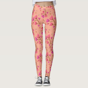 Errötende Blüten-Leggings Leggings