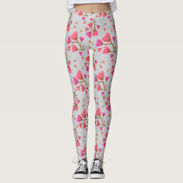 Errötende Blüten-Leggings Leggings