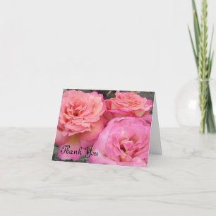 Errötende Rosen Garten Danke