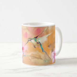 "Errötender" Kolibri-Druck Kaffeetasse