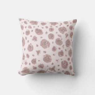 Errötender Rosa Leopard Gepard Druck Chic Muster Kissen