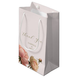 Errötendes Rosa Chic Rosarote Hochzeit Kleine Geschenktüte