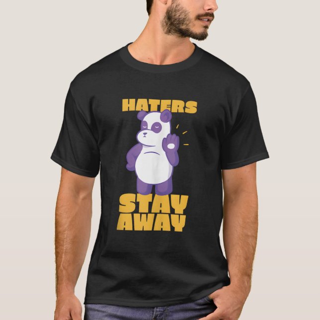 Ers Bleib Weg Panda T-Shirt (Vorderseite)