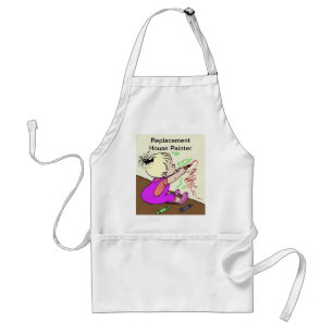 Ersatz-Hausmaler Schürze