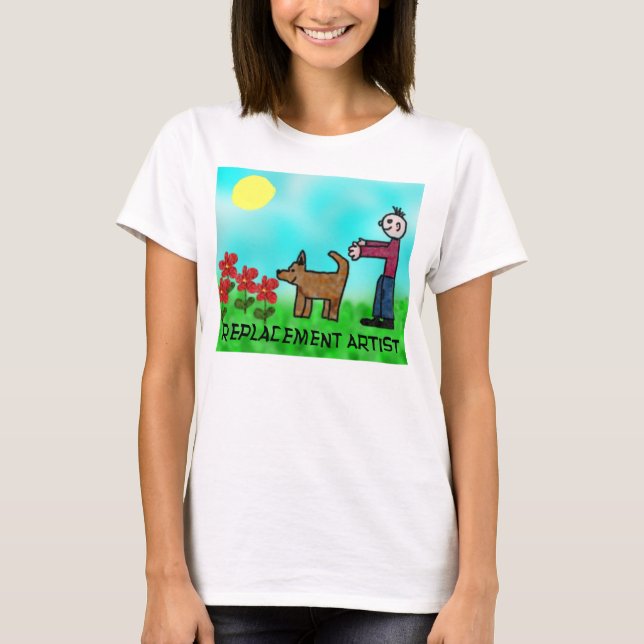 Ersatzkünstler T-Shirt (Vorderseite)