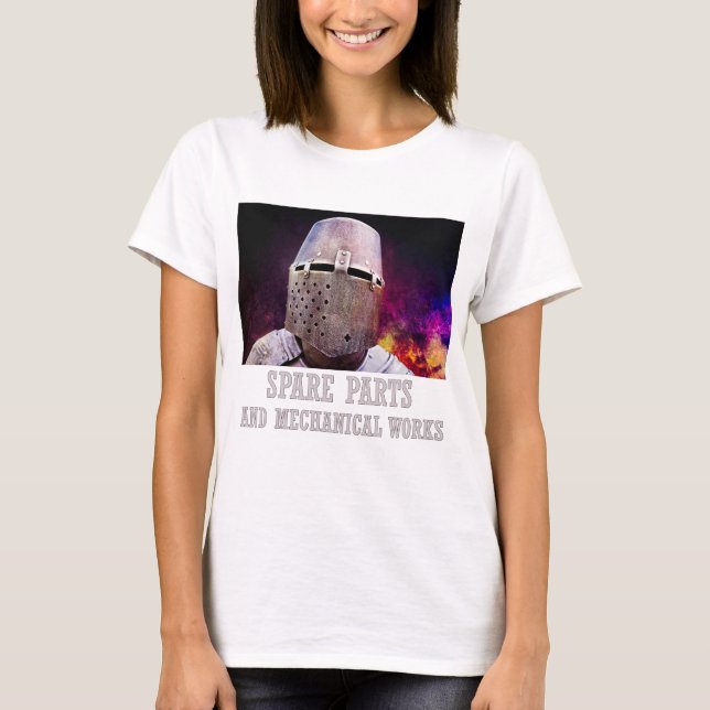 Ersatzteile und mechanische Arbeiten T-Shirt (Vorderseite)