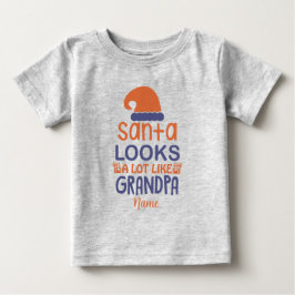 Erschaffen Sie Ihren eigenen Weihnachtsmann, der w Baby T-shirt