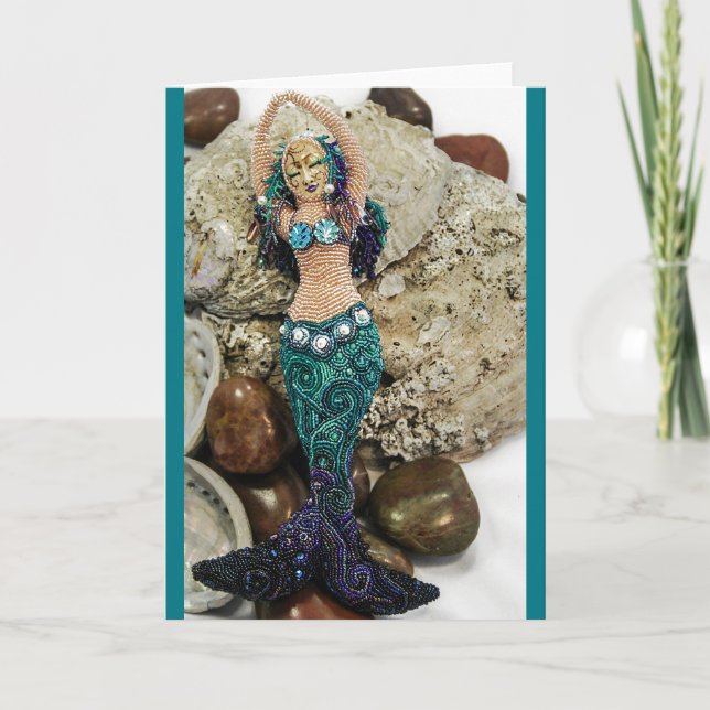 Erscheinen der schwarzen Mermaid-Karte Karte (Vorderseite)