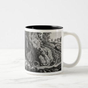 Erscheinung der Jungfrau Mary Zweifarbige Tasse