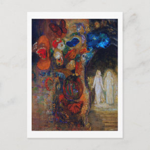 Erscheinung, Redon Postkarte