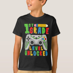 Erschlossene erste Klassenstufe Zurück zur Schule T-Shirt