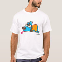Erschöpfter Hund