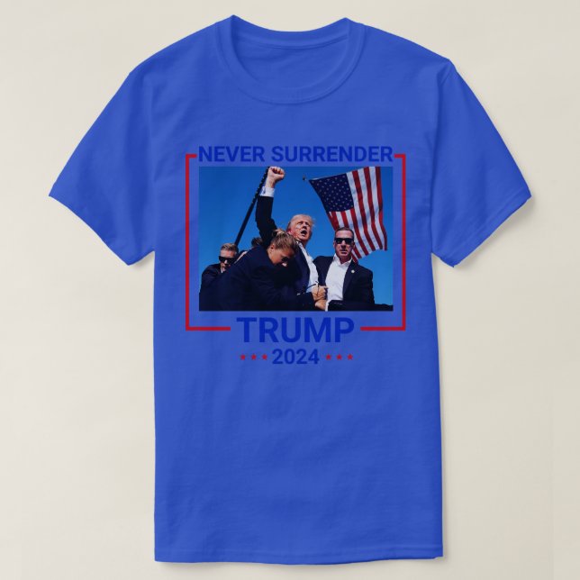 erschossen nie ergeben 2024 T-Shirt (Design vorne)