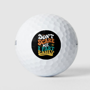 Erschrecke mich nicht, ich furze leicht Lustige Zi Golfball