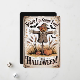 "Erschrecken Sie an Halloween ein bisschen Spaß!" Feiertagskarte