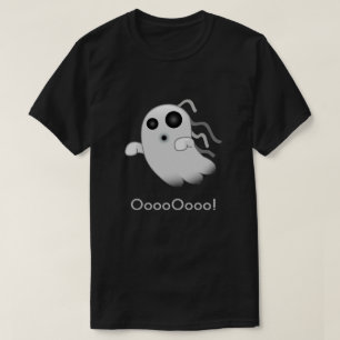 Erschreckender Geist Emoji T - Shirt