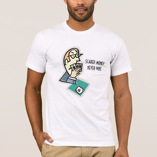 Erschrockenes Geld T-Shirt (Vorderseite)