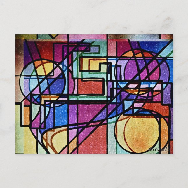 erschüttern postkarte (Vorderseite)