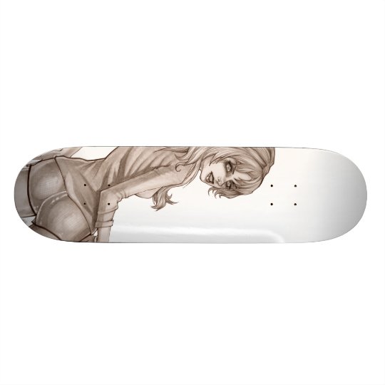 Erschütterung weg die Traurigkeit Personalisierte Skatedecks