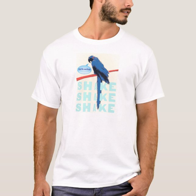 Erschütterungs-Geklapperund RollenMacaw T-Shirt (Vorderseite)