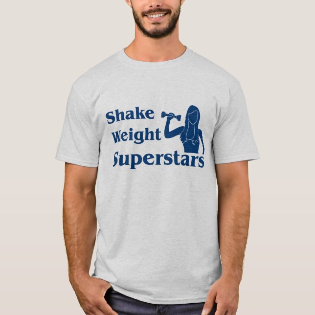 Erschütterungs-Gewichtsuperstars-T - Shirt (Vorderseite)