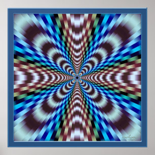Erschütterungs-Illusion Poster