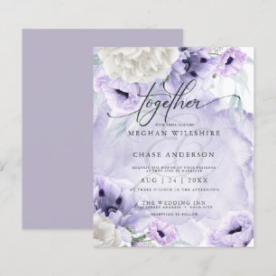 Erschwingliche elegante Wasserfarben Lilac-Blume