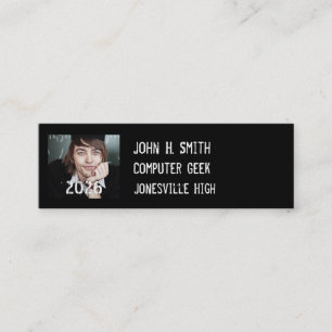 Erschwingliche Senior-Bilder Mini Visitenkarte