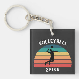 Erschwingliche Volleyball-Geschenke und Werbeaktio Schlüsselanhänger
