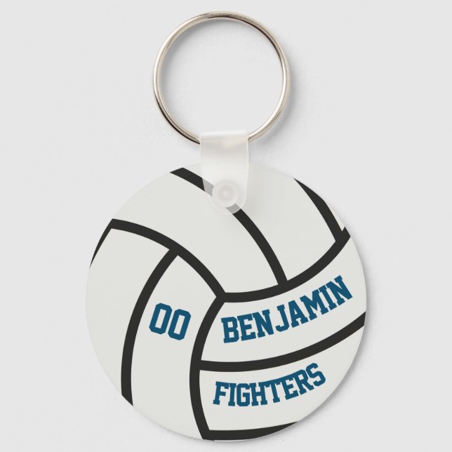Erschwingliche Volleyball-Geschenke und Werbeaktio Schlüsselanhänger (Vorderseite)