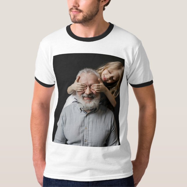 Ersetzen durch den Ringer-T - Shirt für benutzerde (Vorderseite)