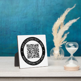 Ersetzen durch Ihren eigenen hochgeladenen QR-Code Fotoplatte