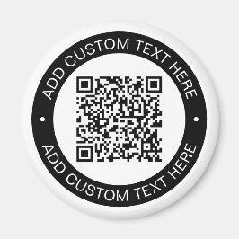 Ersetzen durch Ihren eigenen hochgeladenen QR-Code Magnet