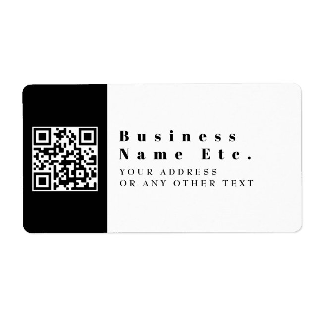 Ersetzen durch Ihren QR-Code | Modern (Vorne)