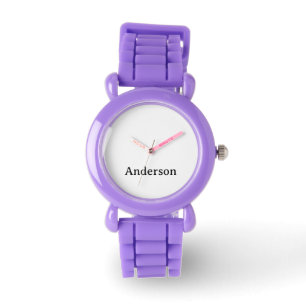 Ersetzen Sie das Kid-Plastikgehäuse durch ein Foto Armbanduhr