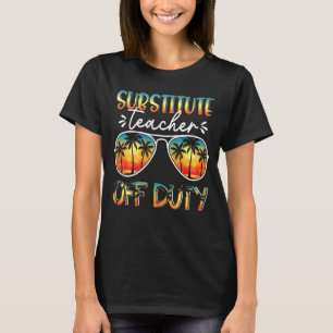 Ersetzen Sie den Lehrer aus dem Dienst Sommer letz T-Shirt