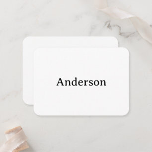 Ersetzen Sie eigenes Design abgerundet 3,5" x 2,5" Platzkarte