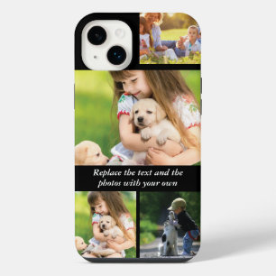 Ersetzen Sie Text und Fotos durch Ihre eigenen iPhone 14 Plus Hülle